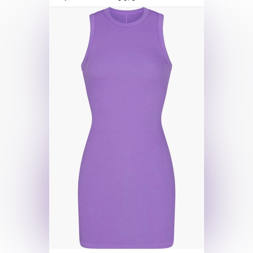 SKIMS Purple Sleeveless Dress - Picture 4 of 4